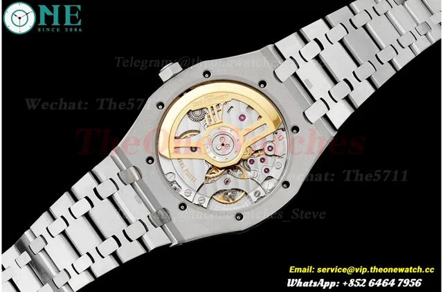 Royal Oak 41mm 15500 SS/SS Blue/Stk ZF V3 A4302 Super Clone — photo 9