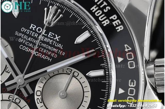 Daytona 126519 40mm SS/RU Black/Stk VSF V2 DD4131(Gain Weight) — photo 10