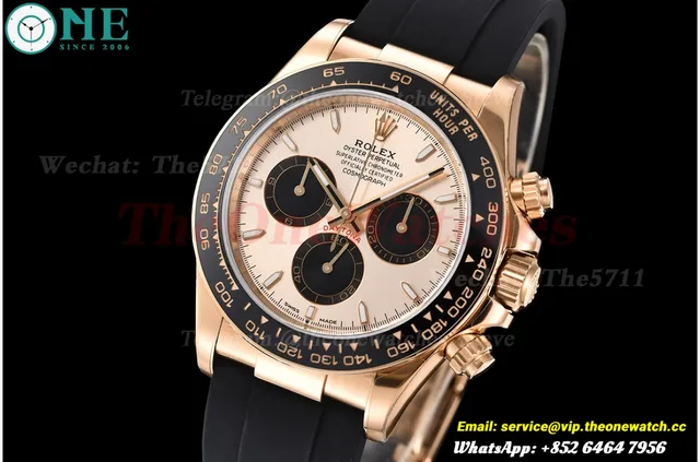 Daytona 126515 40mm RG/RU Champagne/Blk VSF V2 DD4131(Gain Weight)