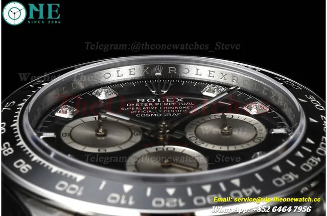 Daytona 126519 40mm SS/RU Black/Dia VSF V2 DD4131(Gain Weight) — photo 11