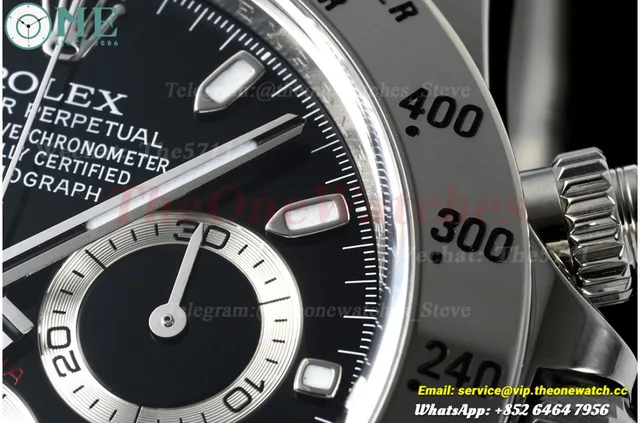 Daytona 116520 40mm SS/SS Black/Stk VF DD4130 — photo 13