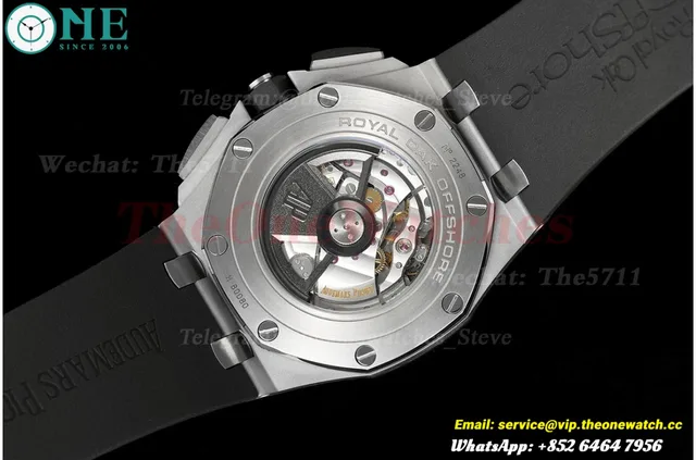 Royal Oak Offshore 26400IO 44mm SS/RU Black Dial APJF A3126 — photo 11