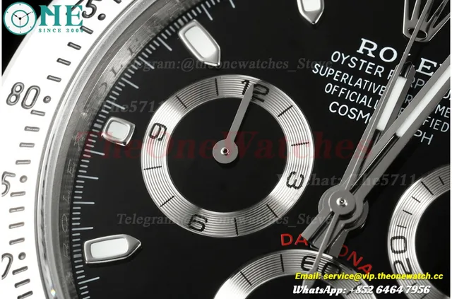 Daytona 116520 40mm SS/SS Black Dial UFO UFO.F4130 (Free Sprung) — photo 5