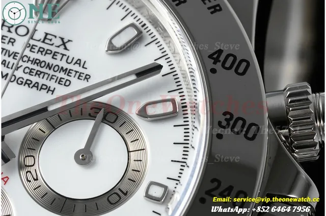 Daytona 116520 40mm SS/SS White/Stk VF DD4130 — photo 12