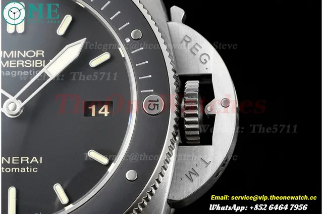 PAM389 Submersible AMag TI/RU 47MM Black VSF V3 Mod.P9000 — photo 7