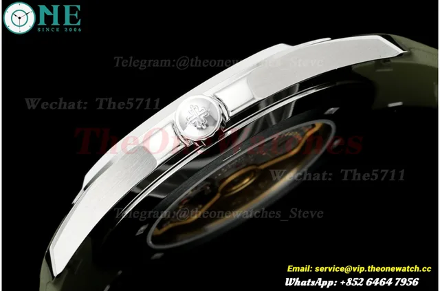 Aquanaut 5168 42mm SS/RU Green Dial BBF DD324 Super Clone — photo 6