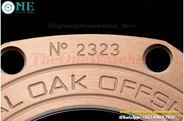 Royal Oak Offshore 44mm RG/RU Black/White JJF A3126 — photo 18