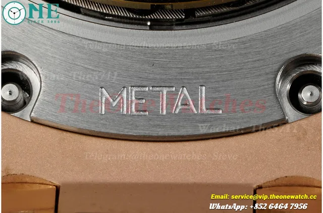 Royal Oak 15400 RG/LE Black Dial APSF V4 SA3120 Super Clone (Tungsten Heavy Version) — photo 17