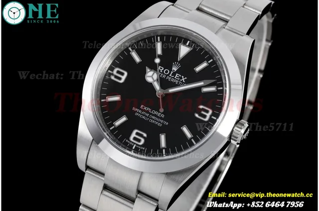 Explorer I 214270 39mm SS/SS Black Dial VF VR3132