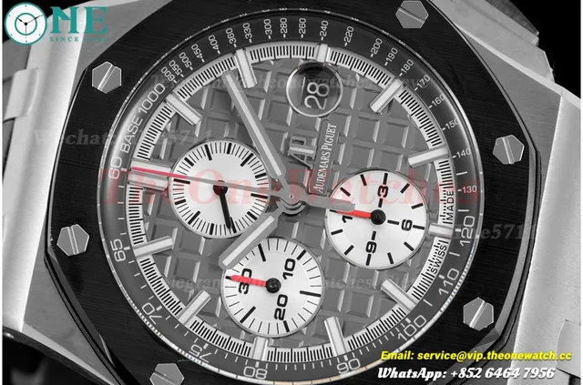 Royal Oak Offshore 44mm SS/RU Grey/White JJF A3126 — photo 4