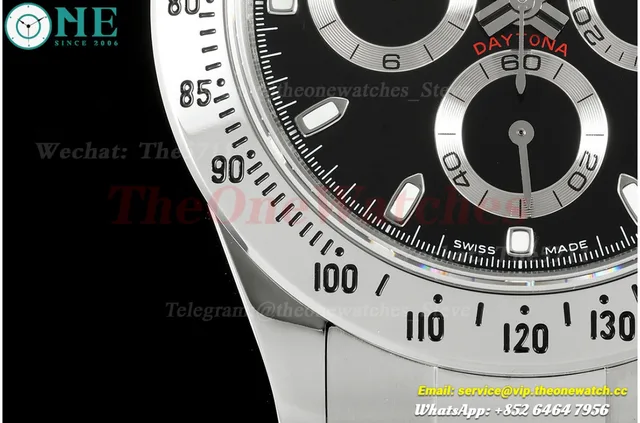Daytona 116520 40mm SS/SS Black Dial UFO UFO.F4130 (Free Sprung) — photo 10