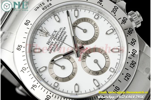 Daytona 116520 40mm SS/SS White Dial VSF DD4130 — photo 3