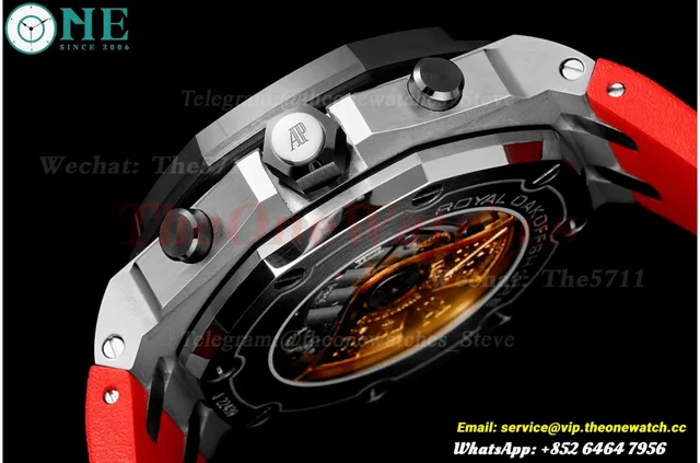 Royal Oak Offshore 42mm SS/RU Black/Black/Num JJF A3126 — photo 6