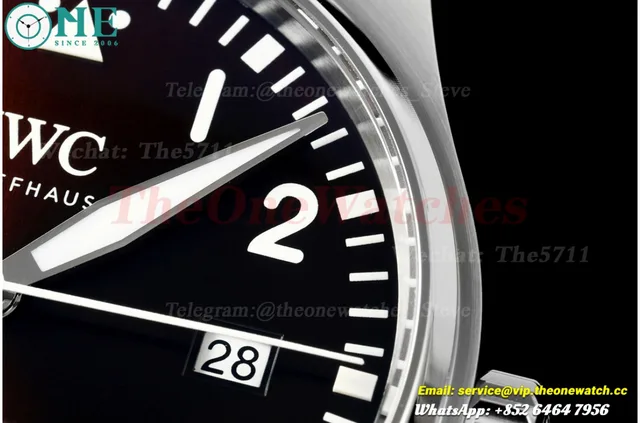 Pilot Mark XVII 40mm SS/SS Black Dial on White Hand MZF A2892 — photo 5
