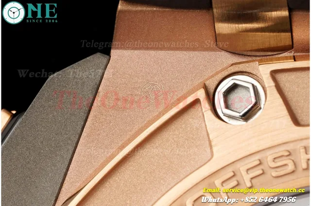 Royal Oak Offshore 44mm Michael Schumacher RG/RU Grey/Black JJF A3126 — photo 19