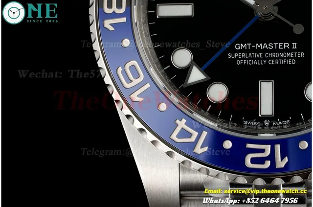 GMT Master II 126710 Batgirl 40mm Jub SS/SS Black Dial VSF DD3285 — photo 7