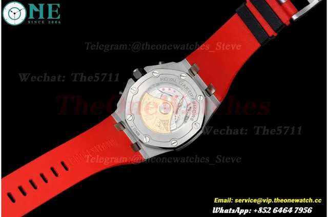 Royal Oak Offshore 42mm SS/RU Black/Black/Num JJF A3126 — photo 8