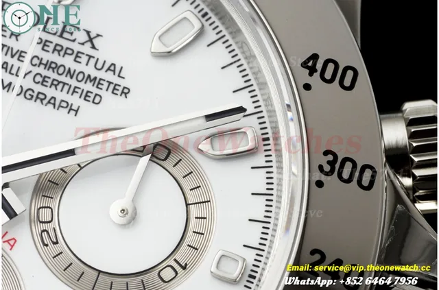 Daytona 116520 40mm SS/SS White Dial VSF DD4130 — photo 12