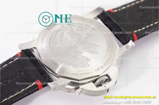 Panerai - PAM 1025 Luminor Marina Auto 44mm SS/NY VSF P9010 — photo 3
