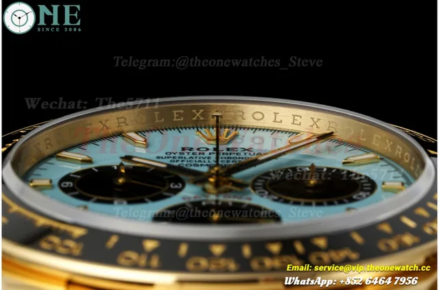 Daytona 126518 40mm YG/RU Tiffany/Stk VSF V2 DD4131(Gain Weight) — photo 13