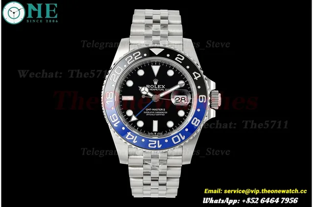 GMT Master II 126710 Batgirl 40mm Jub SS/SS Black Dial VSF DD3285 — photo 4