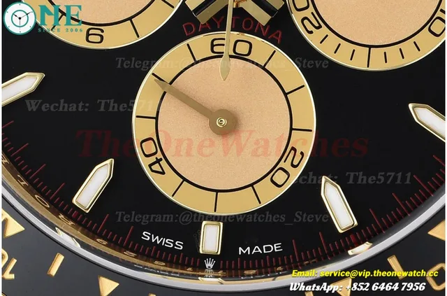 Daytona 126518 40mm YG/RU Black/Gold VSF V2 DD4131(Gain Weight) — photo 9