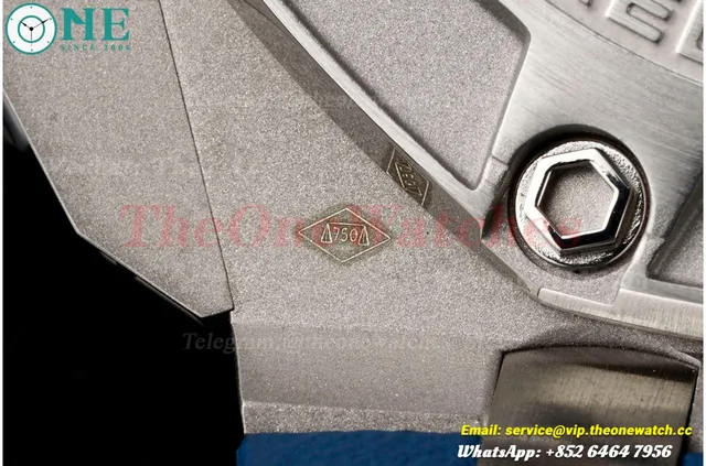 Royal Oak Offshore 44mm Michael Schumacher SS/RU Grey/Blue JJF A3126 — photo 21