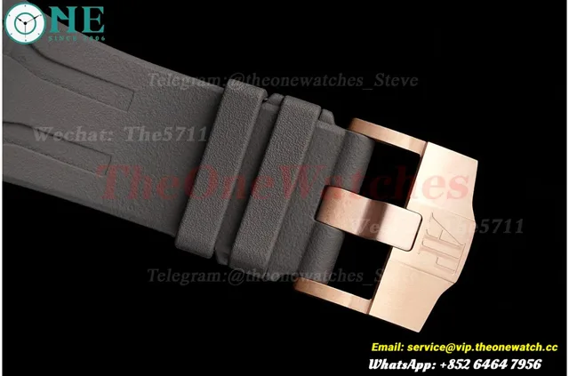 Royal Oak Offshore 44mm Michael Schumacher RG/RU Grey/Black JJF A3126 — photo 26