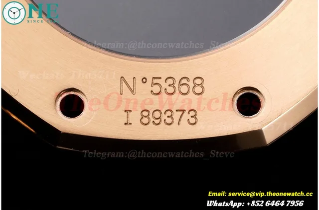 Royal Oak 15400 RG/RG Black/Stk APSF SA3120 Super Clone — photo 22