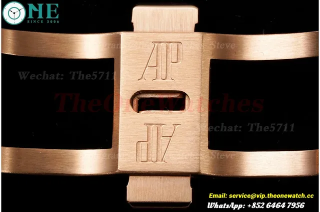 Royal Oak 15400 RG/RG Black/Stk APSF SA3120 Super Clone — photo 32