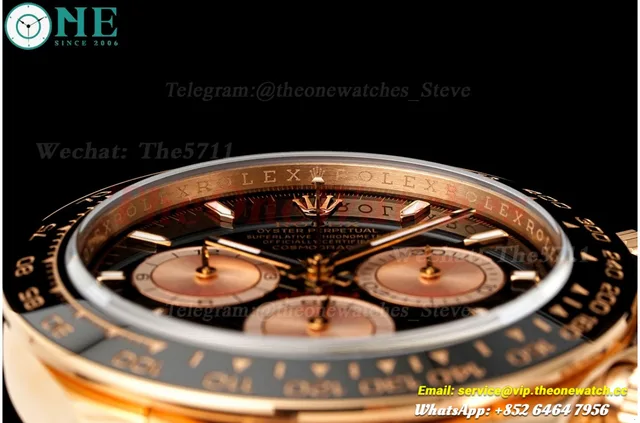 Daytona 126515 40mm RG/RU Black/Stk VSF V2 DD4131(Gain Weight) — photo 13