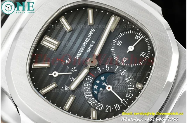 Nautilus 40mm 5712 SS/LE Blue/Stk PPF A240 Super Clone — photo 3
