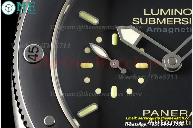 PAM389 Submersible AMag TI/RU 47MM Black VSF V3 Mod.P9000 — photo 5