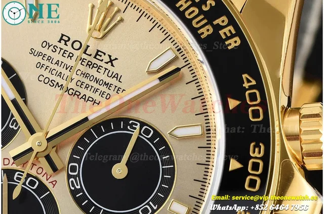 Daytona 126518 40mm YG/RU Gold/Black VSF V2 DD4131(Gain Weight) — photo 10