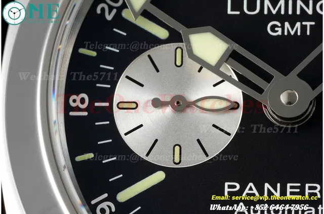 Luminor GMT PAM088 44mm SS/LE Black//Stk VSF OPVIII — photo 5