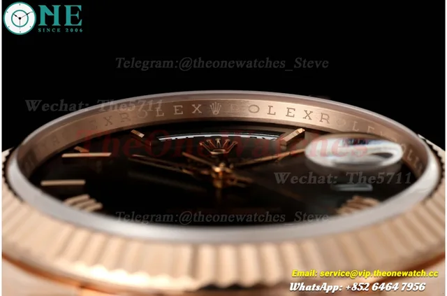 DayDate 228235 40mm RG/RG Grey Omber/Rmn VSF V2 DD3255 (Weighted Approx .182g) — photo 6