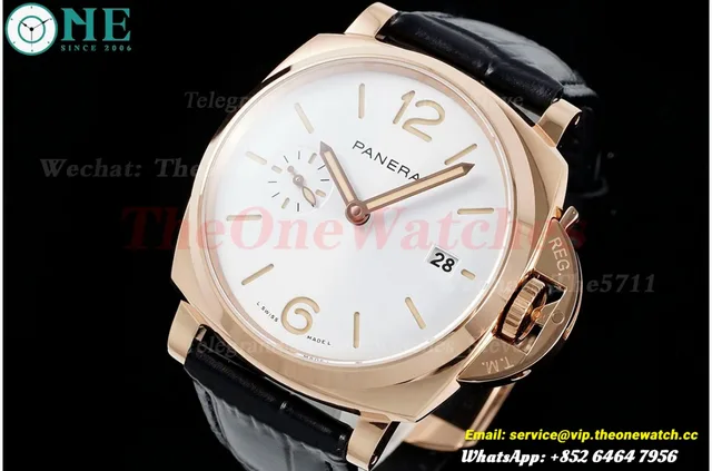 Luminor PAM1336 42mm RG/LE White Dial VSF P900