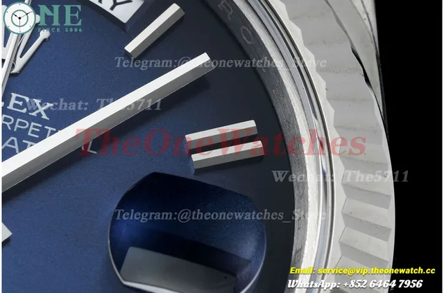 DayDate 228239 40mm SS/SS Blue Ombre/Rmn VSF V2 DD3255 (Weighted Approx.182g) — photo 5