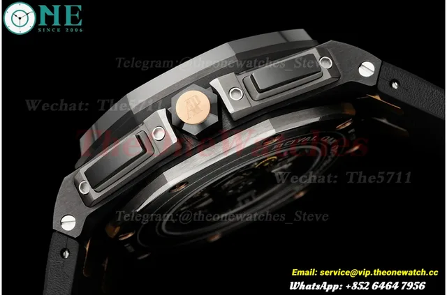 Royal Oak Offshore 26405CE 44mm Cer/RU Glasses Dial APJF A7750 Mod — photo 10