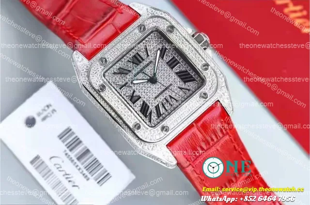Cartier - Santos 100 42mm Dia SS/LE Dia/Rmn TWF 8215 — photo 7