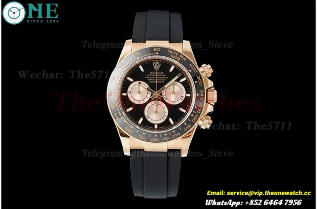 Daytona 126515 40mm RG/RU Black/Stk VSF V2 DD4131(Gain Weight) — photo 4