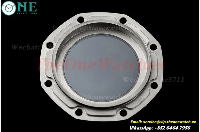 Royal Oak Offshore 26405CG 44mm Blue Cer/RU Green Dial APJF A7750 Mod — photo 21
