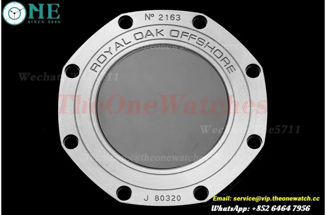 Royal Oak Offshore 26400IO 44mm SS/RU Black/White JJF A3126 — photo 18