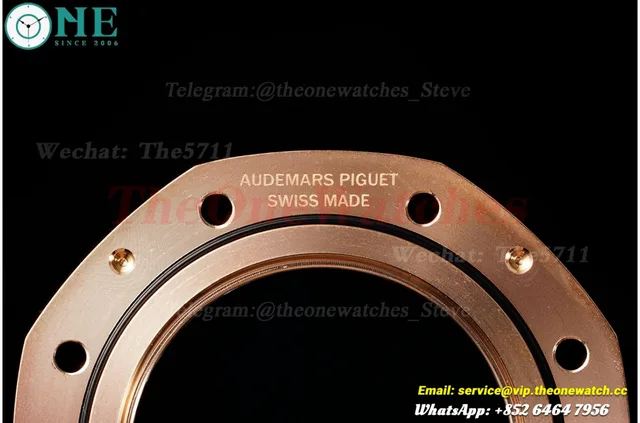 Royal Oak 15400 Frosted 41mm RG/RG White IPF SA3120 Super Clone — photo 22