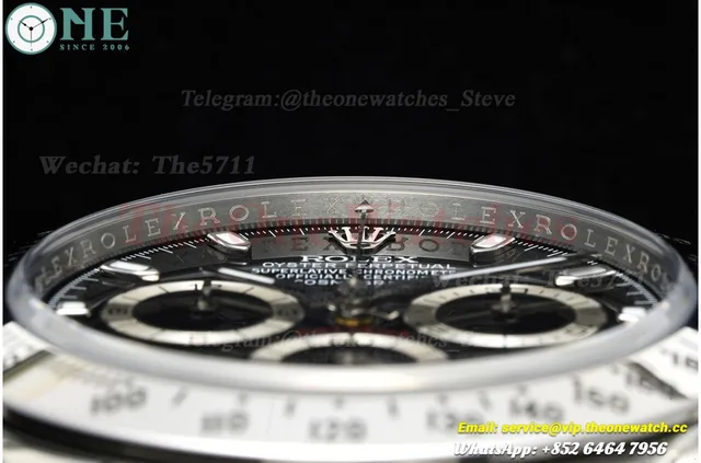 Daytona 116520 40mm SS/SS Black/Stk VF DD4130 — photo 12