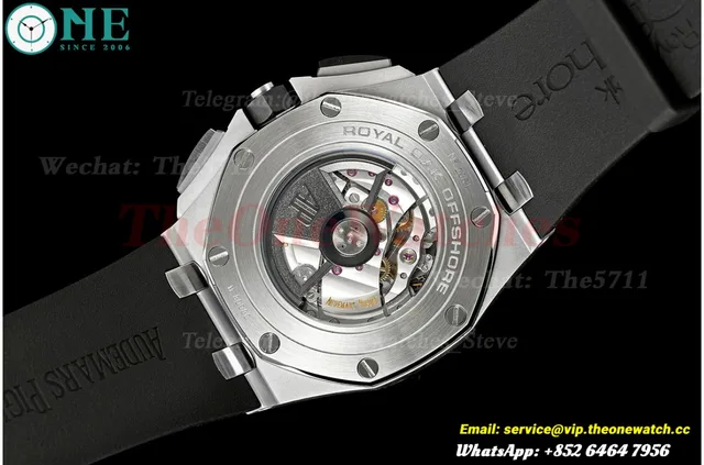 Royal Oak Offshore 26400SO 44mm SS/RU White Dial APJF A3126 — photo 11