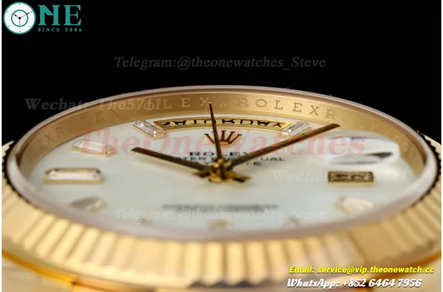 DayDate 228238 40mm YG/YG MOP/Dia VSF V2 DD3255 (Weighted Approx .182g) — photo 6