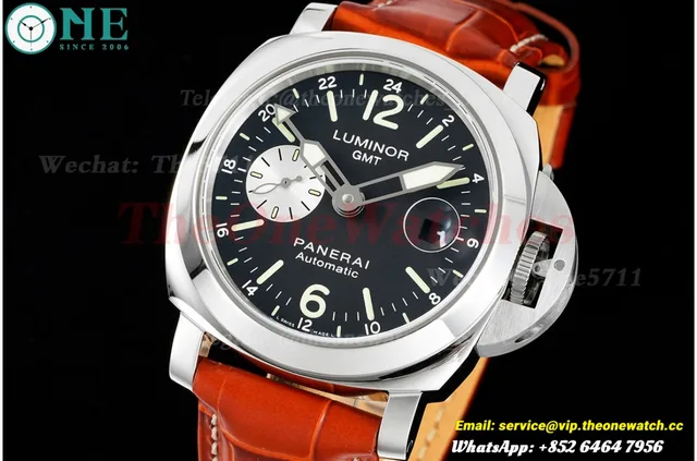 Luminor GMT PAM088 44mm SS/LE Black//Stk VSF OPVIII