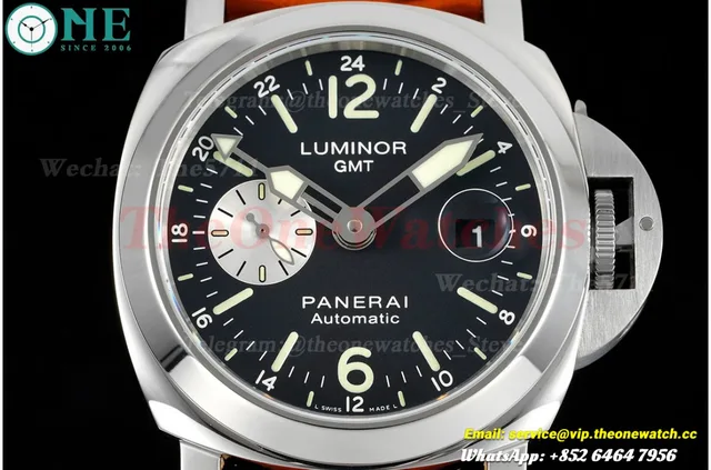 Luminor GMT PAM088 44mm SS/LE Black//Stk VSF OPVIII — photo 2