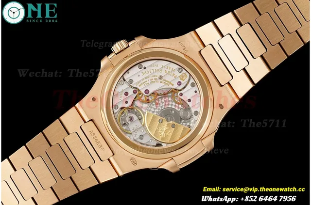 Nautilus 40mm 5712 RG/RG Brown/Stk PPF V3 A240 Super Clone — photo 9